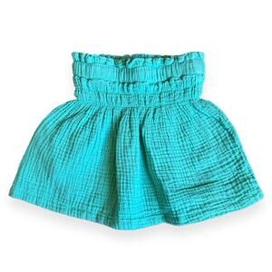 Hanna Andersson Muslin Cotton Smocked Skirt 85